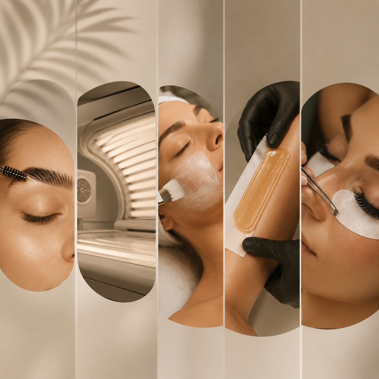 Beauty and cosmetic services available at Bradford Tanning Salon in Haverhill Massachusetts